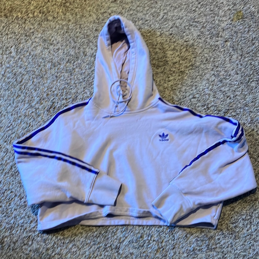 Adidas crop hoodie